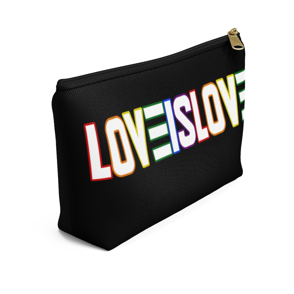 LOVE IS LOVE - Accessory Pouch - Image 3