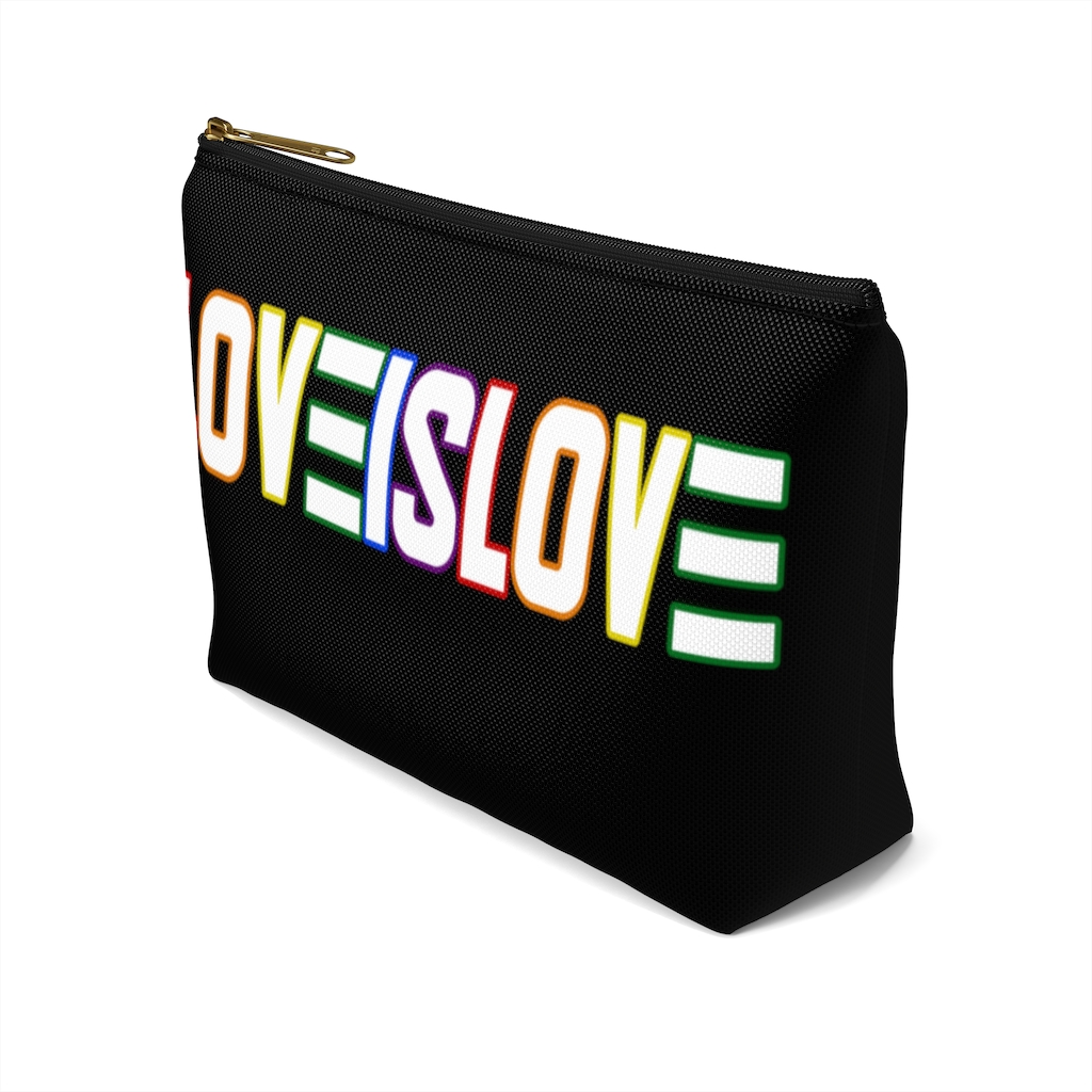 LOVE IS LOVE - Accessory Pouch - Image 4
