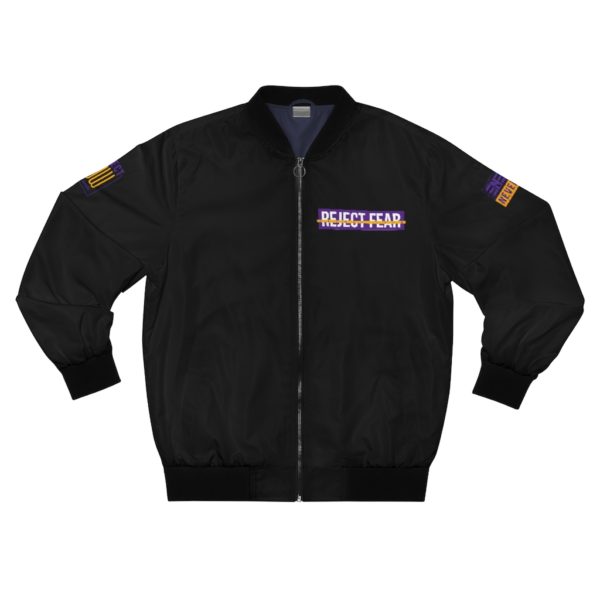 LEGENDARY - Black - Men's AOP Bomber Jacket