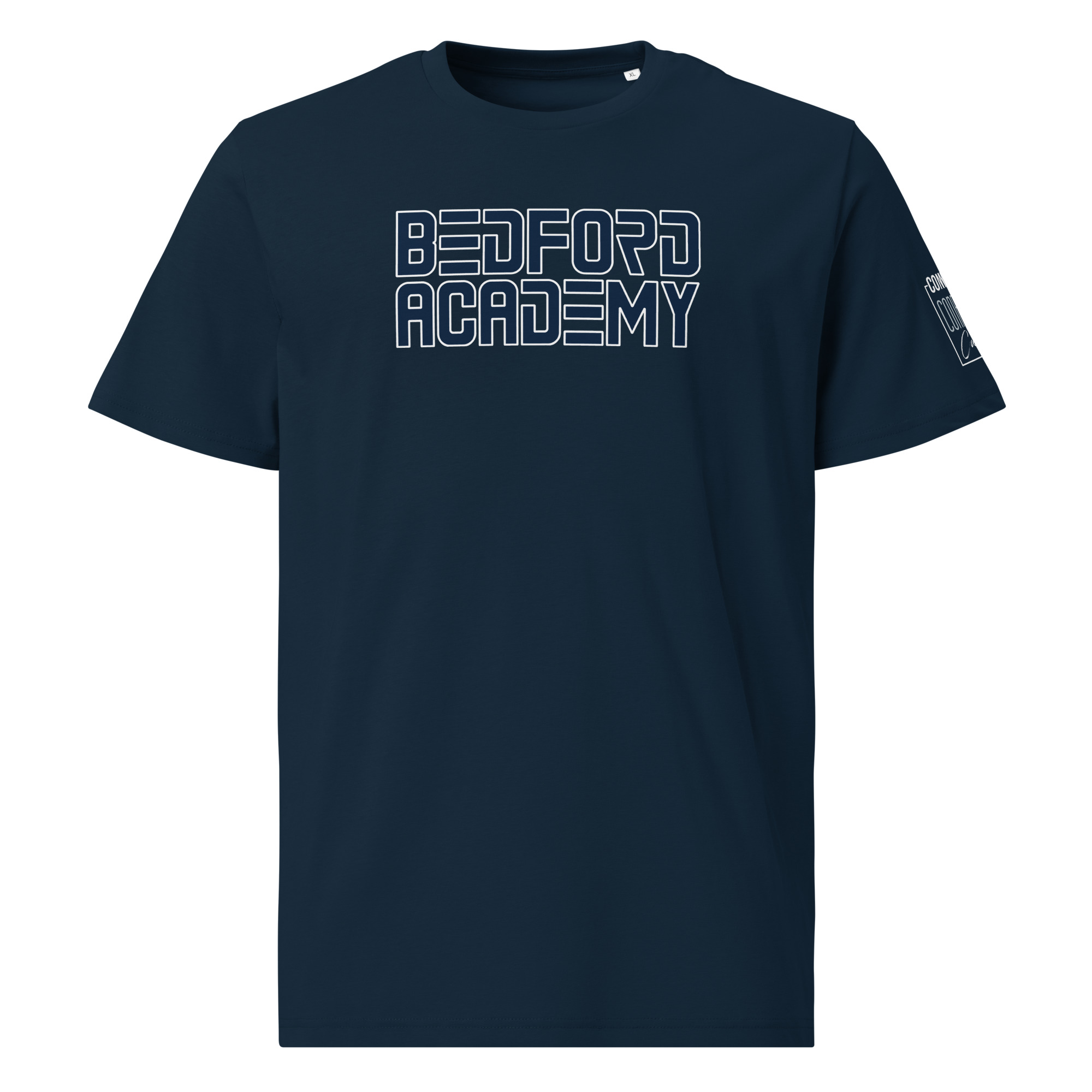 Bedford Academy - Unisex organic cotton t-shirt - Blue
