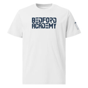 Bedford Academy - Unisex organic cotton t-shirt - White